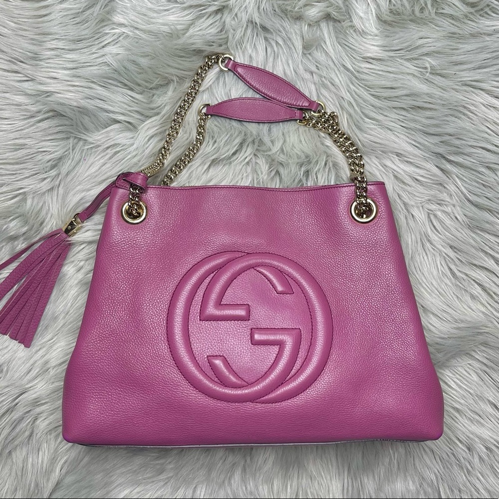 ❌TRADED❌ GUCCI Soho Tassel Medium Bag - Picture 2 of 12